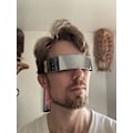 Miniatyrbillede 5 af 5: Festlige alt-i-én solbriller futuristiske skygge netværk solbriller