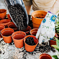 Miniatyrbillede 6 af 6: Havespade i rustfrit stål til plantning, omplantning og ukrudtsbekæmpelse