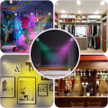 Miniatyrbilde 5 av 6: 2 stk RGB Trådløse LED-Spotlight med Fjernkontroll, 13 Farge Spotlight