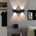 Miniatyrbillede 2 af 7: Ny vandtæt LED væglampe gårdhave balkon hegn søjlelampe
