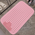 Miniatyrbillede 5 af 5: （Pink）Antislip, skimmelresistent, superlang maskinvaskbar måtte