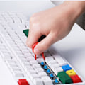 Miniatyrbillede 4 af 5: Tastaturrengøringskit, 5 i 1 støvrensningsbørste til Compute DXGHC