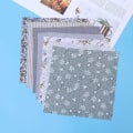 Miniatyrbilde 5 av 6: 7 stk stoffkvadrater blader bomulls patchwork håndverk DIY sy Scr