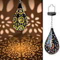 Miniatyrbillede 1 af 7: Hængende Solcellelamper Udendørs 2 Pakke Have Boho LED Blomst Vandp