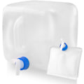 Miniatyrbillede 1 af 5: Foldbar Vanddunk Collapsible Vandtank med Hane Stor C