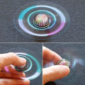 Miniatyrbilde 3 av 5: (Regnbue) Fidget Hand Spinner for Barn og Voksne, Sensorisk Magisk Kule
