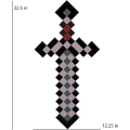 Pikkukuva 4 / 4: Minecraft Netherite-miekka, Virallinen Minecraft-asuvaruste