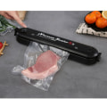 Miniatyrbillede 2 af 5: Sort Vakuummaskine, Automatisk Madvakuumforsegler med 10 BPA Frie
