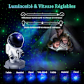 Miniatyrbilde 3 av 5: Astronaut Galaxy Nattlys Projektor Stjerneklar Himmel Projektorlampe
