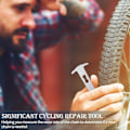 Miniatyrbillede 4 af 5: Kædekæde-indikatorværktøj til cykelkæder Måler lineal