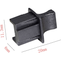 Miniatyrbilde 2 av 5: Pakke med 50 støvbeskyttende hetter for RJ45 Ethernet Hub Bl DXGHC