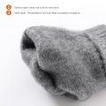 Miniatyrbilde 6 av 7: Unisex Vintervarme Strikkhansker, Tykke Fleece Elastiske Mansjetter