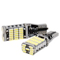 Pikkukuva 1 / 5: 2 kpl T15 W16w 45 Smd 4014 Led Auto Lisävalo Ei Virhettä Käännettäessä