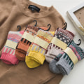 Miniatyrbilde 2 av 7: 5 Par Dame Vinter Ull Varme Sokker Tykke Crew Fuzzy Sokk for Wo