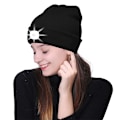 Miniatyrbillede 4 af 5: Unisex LED Beanie Hat med Lys, Vinterstrikket Lysende Forlygte H
