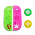 Miniatyrbild 2 av 5: Silikonfodral för Nintendo Switch OLED Joycon Skin Skyddande