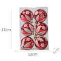 Miniatyrbilde 1 av 5: 6X Julekuler Ornamenter Juler Tre Henger Ornament Ho DXGHC