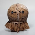 Miniatyrbillede 2 af 6: Rør ikke børnene TRICK 'R TREAT Græskarmand Taskehoved