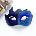 Miniatyrbilde 5 av 5: Maskerademaske for menn par venetiansk maske for Halloween Mardi