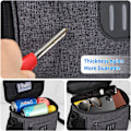 Miniatyrbillede 5 af 6: Cykelstyrbag, Stor Forreste Opbevaringspose til Cykel, 6,5 tommer
