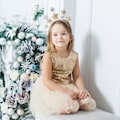 Miniatyrbillede 3 af 5: Glitter Stjerne Pandebånd Jule Pandebånd Prinsesse Pandebånd Gl DXGHC
