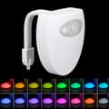 Toalettlampa LED intelligent sensorlampa batterilåda kreativ