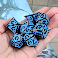 Miniatyrbilde 7 av 7: Polyhedrisk Terningsett for Dungeons and Dragons RPG MTG Rollespill