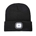 Miniatyrbillede 2 af 5: Unisex LED Beanie Hat med Lys, Vinterstrikket Lysende Forlygte H