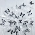Miniatyrbillede 4 af 7: 36 stk. 3D Sommerfugle Vægstickers Soveværelse Vægdekoration Møbler