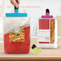 Miniatyrbillede 4 af 5: Chip Clips (4 Store og 4 Små), 8 Pakke Madklemmer, Pose Klemmer