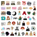 Miniatyrbilde 2 av 5: 150 Taylor Swift Graffiti Legendariske Sanger Stickers DXGHC