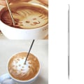 Miniatyrbillede 3 af 5: Rustfrit Stål Kaffe Trækestang, Udskæringsstang til Fancy Kaffe