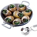 Miniatyrbilde 4 av 5: Rustfritt Stål Snegletang Lange Sjømat Tang Salat Servering