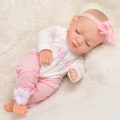 Miniatyrbild 1 av 7: 12 tum Newborn Babydocka och Kläder Set Tvättad Realistisk Sili