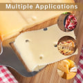 Miniatyrbillede 2 af 5: Professionel Ostplan Slicer i Rustfrit Stål, 24 cm (9,5\" DXGHC