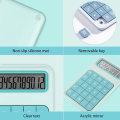 Miniatyrbillede 4 af 5: Bordberegner med standardfunktioner, 12-cifret stor LCD-skærm C