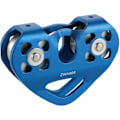 Miniatyrbillede 2 af 5: 30kN Linbane Tandem Klatring Dobbelt Tandem Hastighed Dobbelt zipline vogn med linksbinhake,A