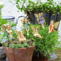 Miniatyrbillede 2 af 5: 6 stk. Resin Blomsterfe Plug-in Havefe Statue Mic