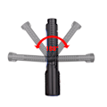Miniatyrbilde 4 av 6: COB sterk lys USB lading I/O Justerbar vedlikeholdslys