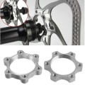 Miniatyrbild 1 av 6: 4-pack Cykel Skivbromsfläns Skivbroms Skiva 44MM 6-håls Tråd Mod