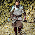 Miniatyrbild 6 av 7: Brun Präglad Bältesväska, Vintage Viking Läder Midjeväska