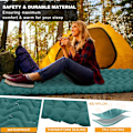 Miniatyrbild 4 av 5: Camping Sovmatta, Extra Tjocklek 3,9 Tum Uppblåsbar Sovmatta