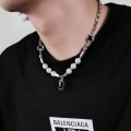 Pikkukuva 4 / 5: Eurooppalainen tyyli kaulakoru katutyyli hip hop kaulakoru helmi musta ge