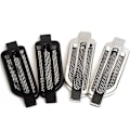 Miniatyrbillede 5 af 5: 2x Sorte Bil Luftstrøms Fender Side Mesh Vent Dekorationssticker Ca