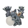 Miniatyrbillede 4 af 4: Dinosaur Statue Håndværk Ornament Harpiks Have Ornament Harpiks D