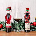 Miniatyrbillede 5 af 5: Fire små julehatte og fire julescarfs, juleha