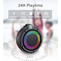 Miniatyrbild 4 av 6: Vattentät Bluetooth-duschhögtalare, IPX7 Bärbar Utomhus Vatten
