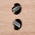 Miniatyrbilde 5 av 5: 2-i-1 innendørs tre termo-hygrometer termometer hygrometer damprom badstue tilbehør,A