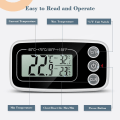 Miniatyrbilde 2 av 7: Digital kjøleskapstermometer Temperatur -50°C til 70°C med krok