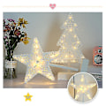 Pikkukuva 3 / 5: Led Star pöytälamppu 29 cm pöytälamppu ikkunan koristelu tähti